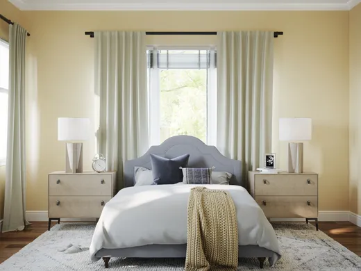 Bedroom · Midcentury Modern designed by Shaun