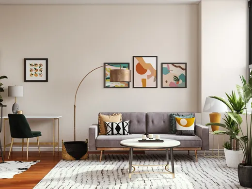Living Room · Eclectic designed by Julia