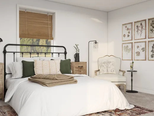 Bedroom · Rustic designed by Marisa
