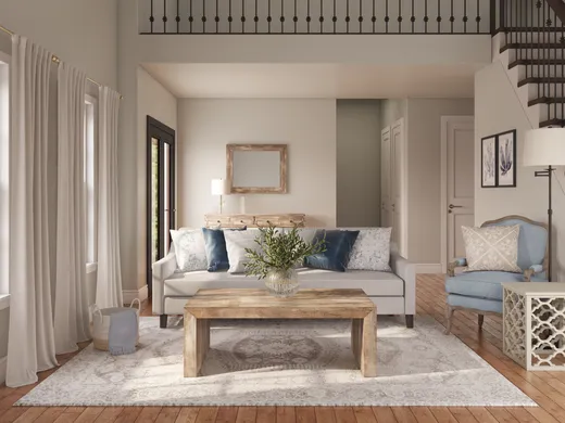 Living Room · Farmhouse designed by Alyssa