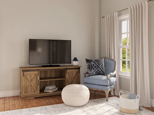 Living Room · Farmhouse designed by Alyssa