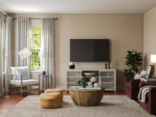 Living Room · Contemporary designed by Nicole