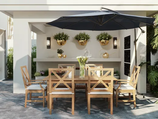 Outdoor Space designed by Kamila