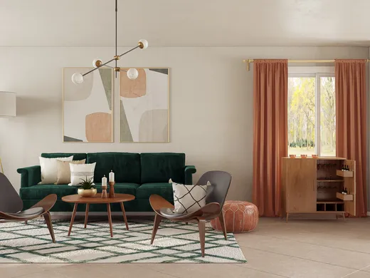 Living Room · Modern designed by Francisco