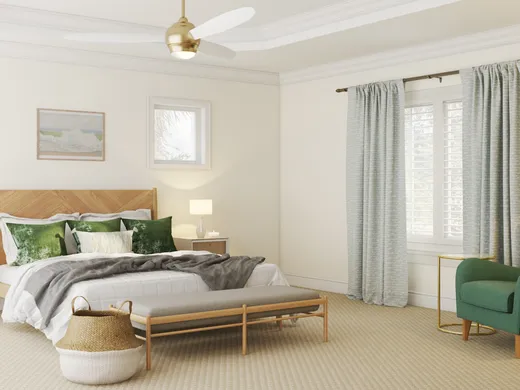 Bedroom designed by Aubrey