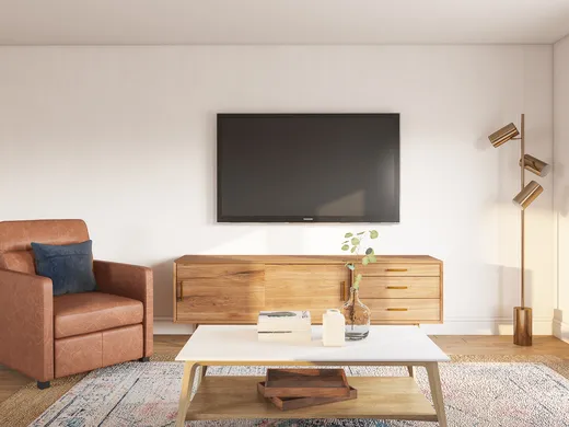 Living Room · Contemporary designed by Sarah