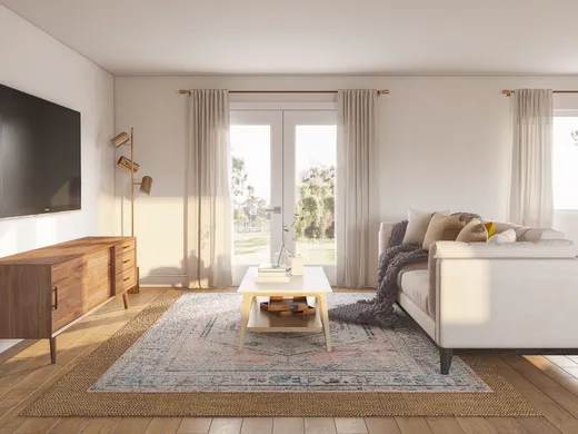 Living Room · Contemporary designed by Sarah