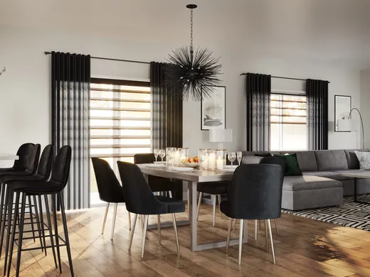 Living Room · Contemporary designed by Jonica