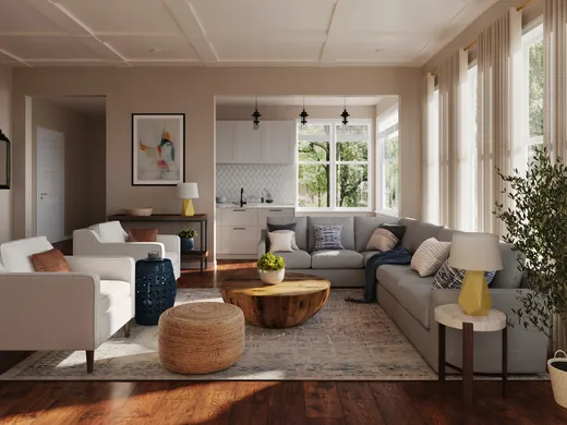 Living Room · Traditional designed by Amanda