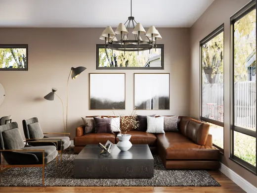 Living Room · Modern designed by Katherine