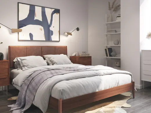 Bedroom · Midcentury Modern designed by Gonzalo