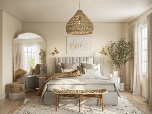 Bedroom · Bohemian designed by Hayley