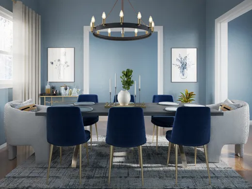 Dining Room · Contemporary designed by Julieta