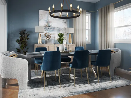 Dining Room · Contemporary designed by Julieta