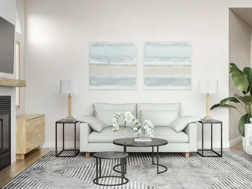 Living Room · Contemporary designed by Denise