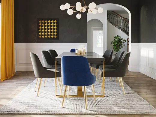 Dining Room · Glam designed by Toussaint