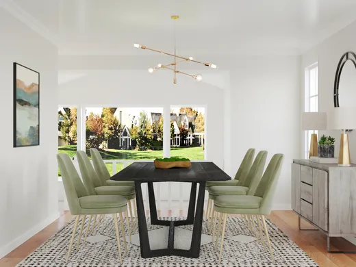 Dining Room · Midcentury Modern designed by Taylor