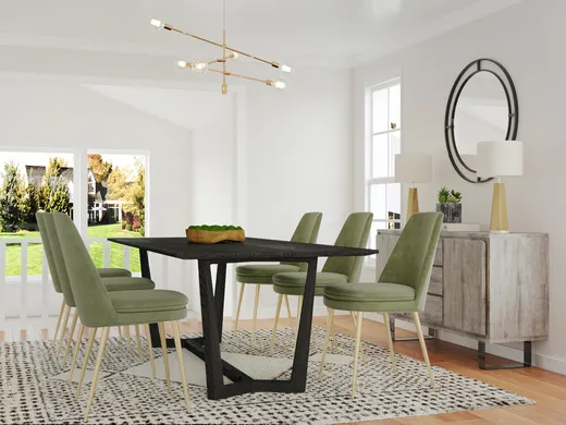 Dining Room · Midcentury Modern designed by Taylor