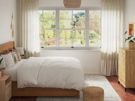 Bedroom · Eclectic designed by Sarice