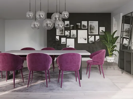 Dining Room · Eclectic designed by Julio