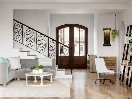 Living Room · Contemporary designed by Sarah