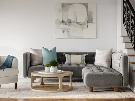 Living Room · Contemporary designed by Sarah