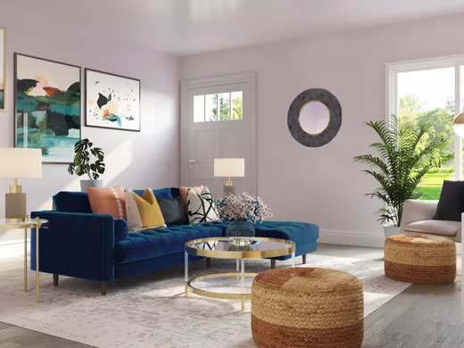 Living Room designed by Sydney