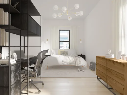 Bedroom · Midcentury Modern designed by Shaun