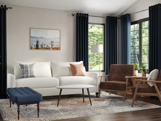 Living Room · Traditional designed by Michelle
