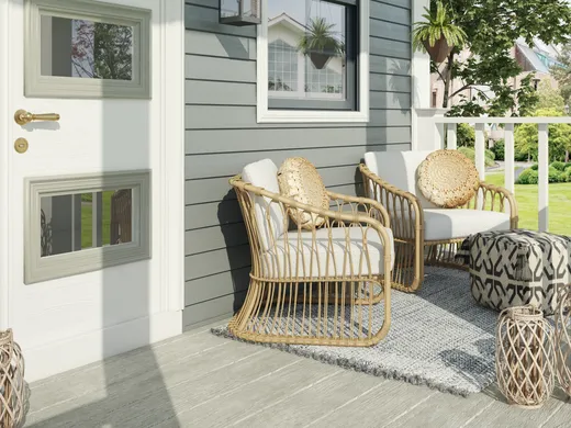 Outdoor Space · Eclectic designed by Colleen