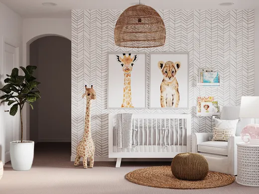 Nursery · Contemporary designed by Stacy
