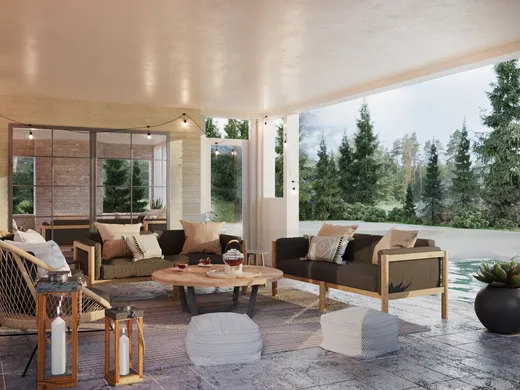 Outdoor Space · Contemporary designed by Anny