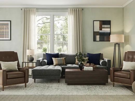 Living Room · Farmhouse designed by Briana