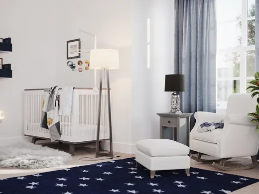Nursery · Eclectic designed by Julia