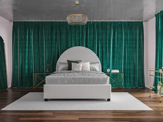 Bedroom designed by Shaun