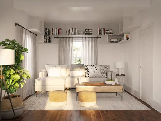 Living Room · Contemporary designed by Scott