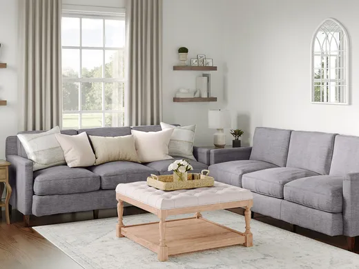 Living Room · Farmhouse designed by Kate
