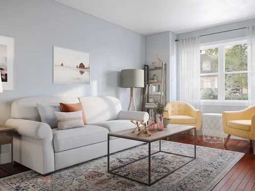 Living Room · Eclectic designed by Ashley