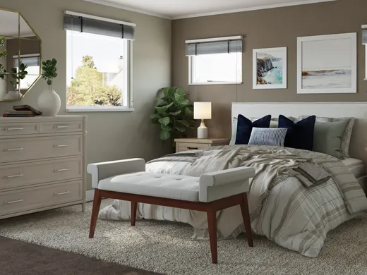 Bedroom · Coastal designed by Caitlin