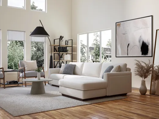 Living Room · Contemporary designed by Freddi