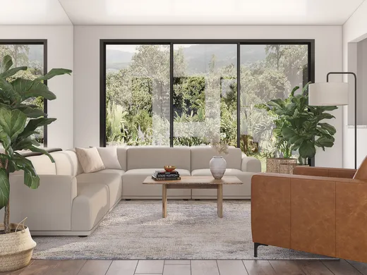 Living Room · Contemporary designed by Maria