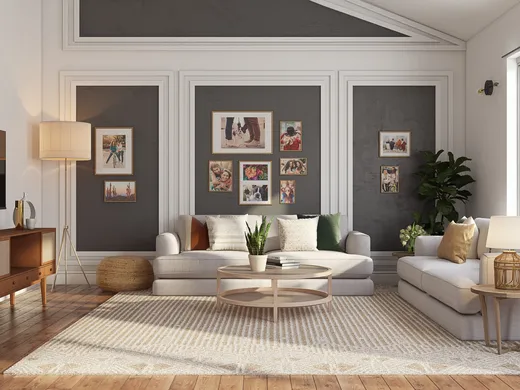 Living Room · Contemporary designed by Jenna
