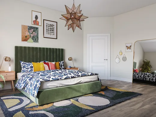 Bedroom · Bohemian designed by Selene