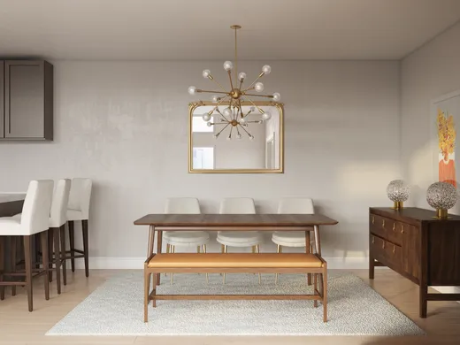 Dining Room · Contemporary designed by Mariela