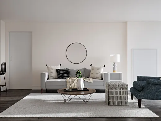 Living Room · Midcentury Modern designed by Jackie