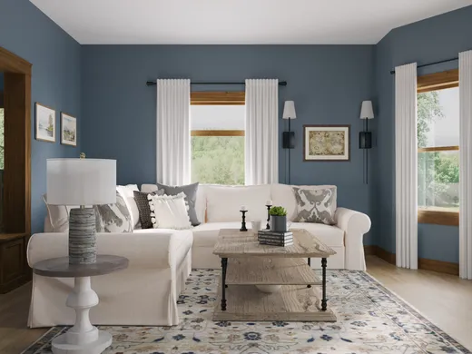 Living Room · Coastal designed by Erin