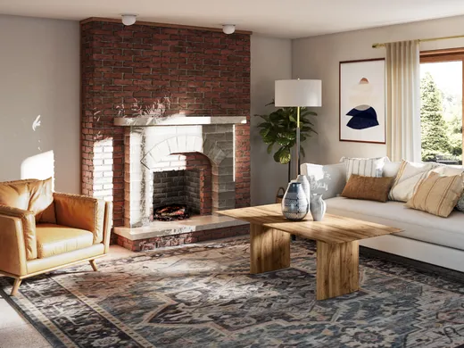 Living Room · Coastal designed by Sarah