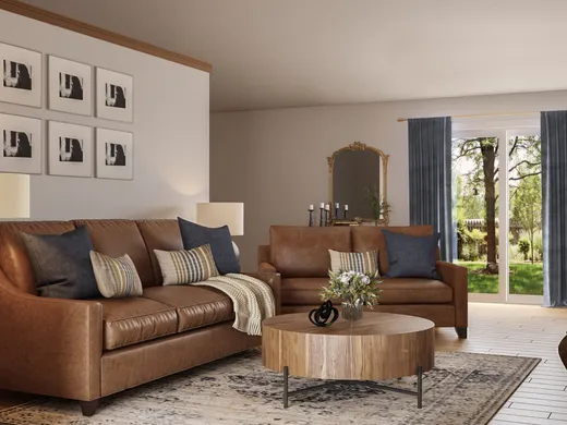 Living Room · Bohemian designed by Briana