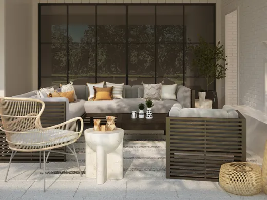 Outdoor Space · Bohemian designed by Abril