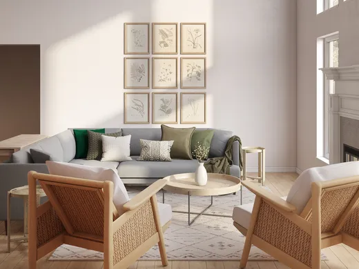 Living Room · Contemporary designed by Andrea